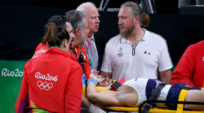 A French Gymnast Suffered This Horrific Broken Leg At The ...