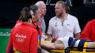 A French Gymnast Suffered One Of The Most Horrific Leg Breaks That You’ll Ever See