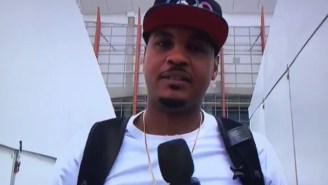 Carmelo Anthony Offers Well Wishes To Craig Sager Before Team USA Goes For Gold