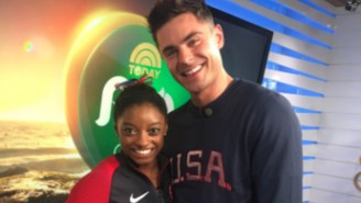 Simone Biles Capped Off An Incredible Olympics By Meeting Her Biggest Crush