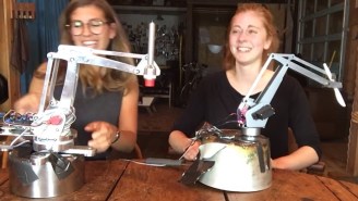 Simone Giertz’s Newest Terrible Robot Makes Terrible Sandwiches