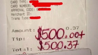 A Simple Act Of Kindness Was Rewarded With A $500 Tip