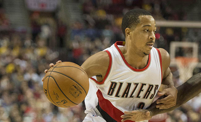 C.J. McCollum Wants The Info For Kyrie Irving's Modeling Agent