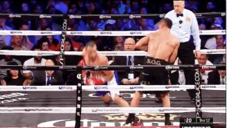 Andre Ward Made His Opponent Whiff So Hard He Fell Down