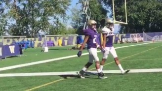 Two College Football Players Were Forced To Hold Hands After They Fought At Practice