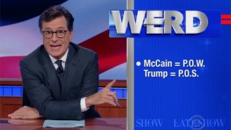 Stephen Colbert Returns With ‘The Werd’ On Trump’s March Of Controversy