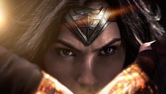Someone caught Gal Gadot’s reaction to the ‘Wonder Woman’ trailer on film at SDCC
