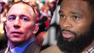 Georges St-Pierre Might Be Close To Fighting UFC Champ Tyron Woodley At Madison Square Garden