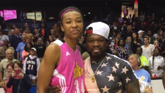 50 Cent Granted This WNBA Player’s Wish And Showed Up To Her Game, So She Responded With A Huge Win