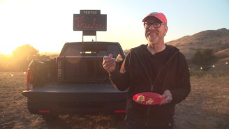 Watch Tested’s Adam Savage Turn A Truck Into The Ultimate ‘Drive-In’ Movie Theater