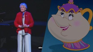 Angela Lansbury Surprised A Crowd By Singing ‘Beauty And The Beast’ At The Film’s 25th Anniversary