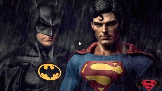 Let’s Get Nuts With A ‘Batman V Superman’ Trailer Starring Michael Keaton And Christopher Reeve