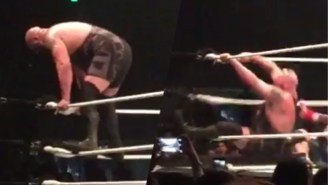 Watch The Big Show Break The Ring Ropes During An Ill-Fated High-Risk Maneuver