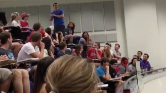 This Hero Got His Whole Class An ‘A’ On Their First Quiz With This Amazing Garbage Can Shot