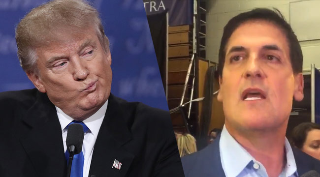 Mark Cuban Explains Trump Not Paying Taxes Isn't 'Smart,' It's Selfish