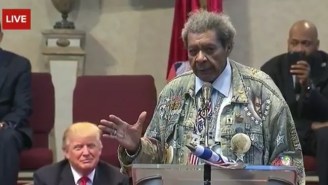 Don King Drops The N-Word And Discusses White Women In His Completely Bonkers Introduction For Trump