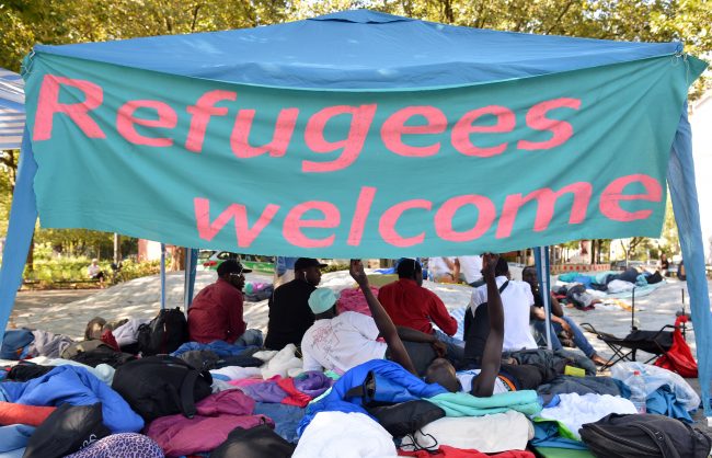 Refugees Protest Against Deportation, Threaten To Launch Hunger Strike