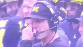 Jim Harbaugh Says He Has Never Eaten A Booger Even Though He Ate A Booger On Saturday