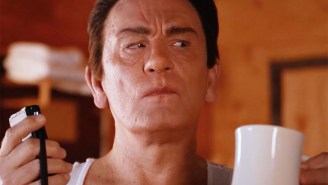 Here is a very weird video of John Malkovich playing Dale Cooper from ‘Twin Peaks’