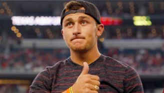 Johnny Manziel Is Taking Online Classes At Texas A&M Because He Can’t Get A Job In The NFL