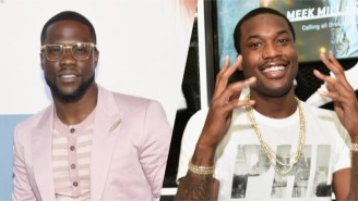 Kevin Hart Brings Out His Rap Alter Ego Chocolate Droppa To Do Battle With Meek Mill