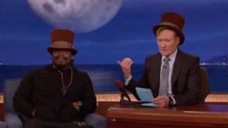 Marshawn Lynch Continues To Do Retirement Right By Becoming Willy Wonka On ‘Conan’