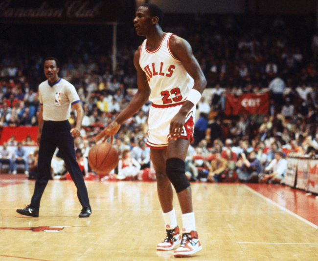 michael jordan air jordan 1 1985