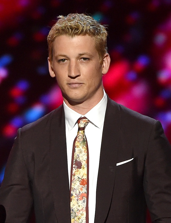 Miles Teller Apologizes For Dying Hair Blonde
