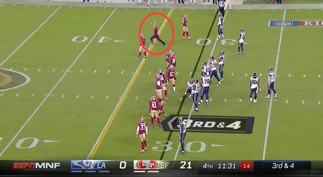 Kevin Harlan's Amazing Play-by-Play of a Fan on the Field, Rams vs. 49ers