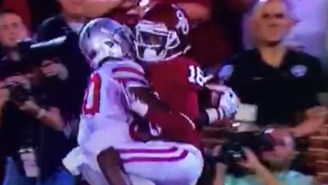 Ohio State’s Noah Brown Caught One Of The Most Insane Touchdowns You’ll Ever See