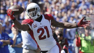 Patrick Peterson Went Full Extension To Reel In This Incredible One-Handed Interception