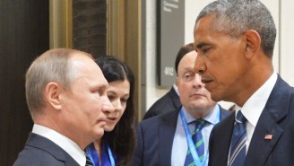 President Obama’s Tense Encounter With Putin Is Getting The Photoshop Treatment