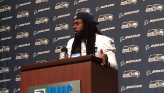 Richard Sherman Refuses To Take Questions As He Addresses The Problems In Society Today