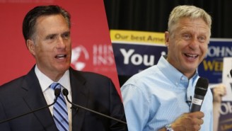 Mitt Romney Wants To See Gary Johnson And Bill Weld On The Debate Stage
