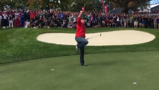 This American Hero Won A $100 Bet From Team Europe After Heckling The Hell Out Of Them