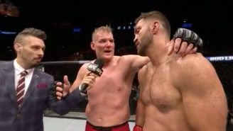 UFC Fight Night 93 Results: Josh Barnett Taps Andrei Arlovski In An Old-School Fight For The Ages