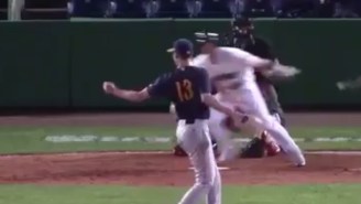 This Minor League Pitcher Nonchalantly Snagged A Line Drive With His Bare Hand