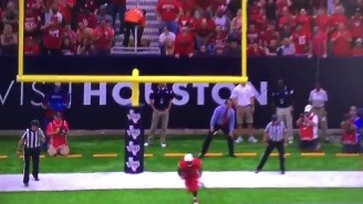 Houston Pulled Off An Incredible ‘Kick-Six’ Against Oklahoma And It Almost Didn’t Happen
