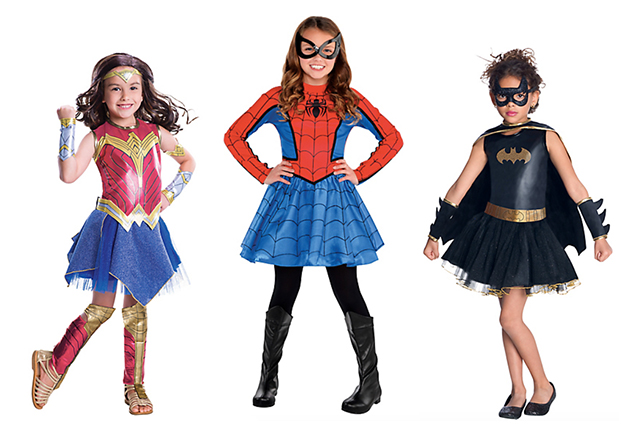 Superheroes just took princesses’ Halloween costume crown