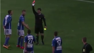 Here Is The Greatest Sports Celebration Ever, Which Resulted In Ejection