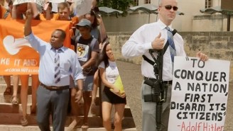 ‘The Daily Show’ Tries To Make Sense Of Texas Students Fighting Open Carry Laws With Sex Toys