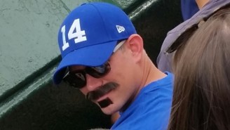 Theo Epstein Shows Up To Cubs Game In Fake Mustache