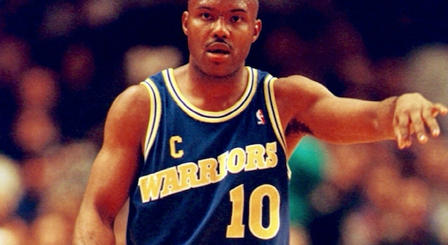 A framed jersey from Golden State Warriors player Chris Mullin is News  Photo - Getty Images