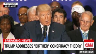 Donald Trump Attempts To Wipe Away Years Of His Own Birtherism With One Sentence