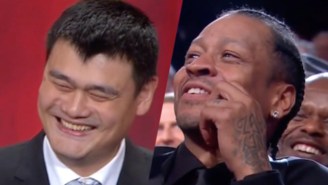 Yao Ming Began His Hall Of Fame Speech With A Crack About Allen Iverson And ‘Practice’