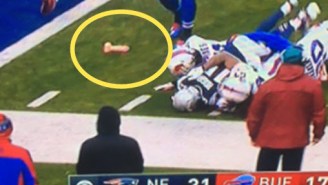 Someone Threw A Dildo On The Field During Buffalo’s Game Against New England
