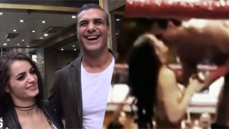 Paige Just Proposed To Alberto Del Rio In The Ring In Puerto Rico
