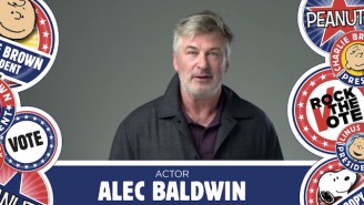 Alec Baldwin Overlooks Charlie Brown’s Inability To Kick A Football To Endorse Him For Prez