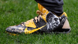The NFL Made Antonio Brown Remove His Awesome Cleats That Paid Tribute To Muhammad Ali