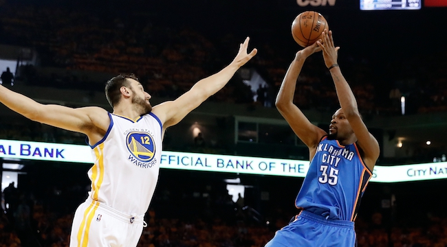 Andrew Bogut, Kevin Durant